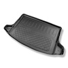 Tapis de coffre adapté pour Ssangyong Korando IV C300 SUV (09.2019-2025) - bac de coffre - protection de coffre voiture - coffre supérieur; modèles avec plancher amovible du coffre; la cavité gauche et / ou droite peut ètre coupée; aussi pour la version é