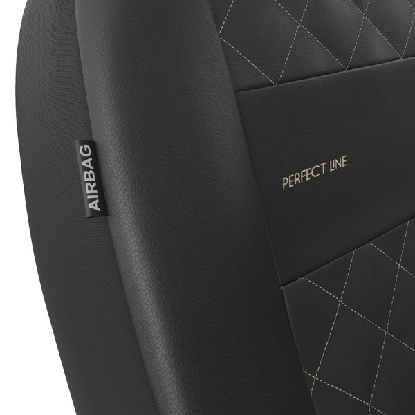 Housses de siège avant adaptées pour Skoda Classe E (2012-2019) - housse siege voiture universelles - couverture siege conducteur - PRP-BE