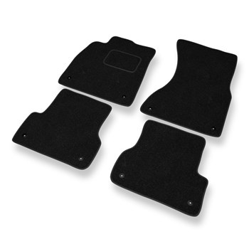 Tapis de Sol Feutres adapté pour Audi A6 IV C7 (2011-2018) - tapis de voiture - noir