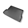 Tapis de coffre adapté pour Toyota Land Cruiser J150 SUV (11.2009-05.2024) - bac de coffre - protection de coffre voiture - 7 places; 3e rangée abaissée; également pour les modeles avec rails de fixation