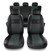 Housses de siège adaptées pour Peugeot 407 (2004-2011) - housse siege voiture universelles - couverture siege - XL-G