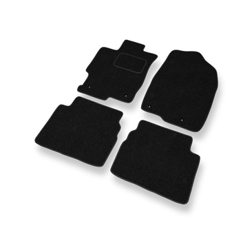 Tapis de Sol Feutres adapté pour Mazda 6 II (2007-2012) - tapis de voiture - noir