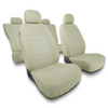 Housses de siège adaptées pour Peugeot 208 I, II (2012-....) - housse siege voiture universelles - couverture siege - MD-8