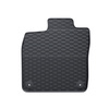 Tapis de sol en caoutchouc adapté pour Cupra Tavascan SUV (2023-....) - tapis de voiture - noir - 4 pcs.