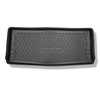 Tapis de coffre adapté pour Volkswagen Multivan T5 L1 Van (2003-05.2015) - bac de coffre - protection de coffre voiture - empattement court; derriere 3e rangée de sieges; taille du tapis 124 cm large x 56 cm long