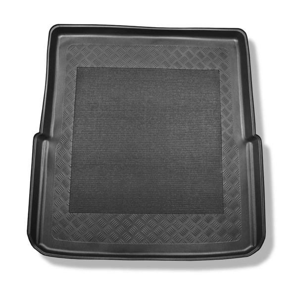 Tapis de coffre adapté pour Skoda Superb III 3V Break (09.2015-....) - bac de coffre - protection de coffre voiture - coffre supérieur (avec plancher multi-fonctions); non pour version hybride