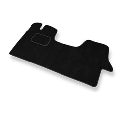 Tapis de Sol Velours adapté pour Peugeot Boxer II, III Van (2006-....) - Premium tapis de voiture - noir