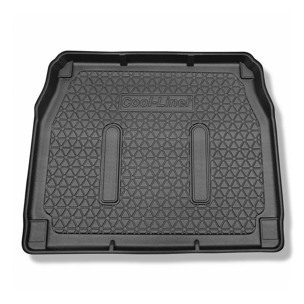 Tapis de coffre adapté pour Land Rover Discovery II SUV (02.1999-10.2004) - bac de coffre - protection de coffre voiture - 7 places