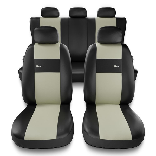 Housses de siège adaptées pour Audi A4 B5, B6, B7, B8, B9 (1995-2024) - housse siege voiture universelles - couverture siege - XL-BE