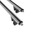 Barres de toit en aluminium adapté pour Citroen C5 Break (2001-2007) - Porte-Bagages de Voiture argent - rails
