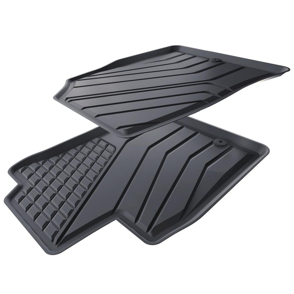 Tapis de sol en TPE adapté pour Kia Ceed Hayon, Break (2018-....) - tapis de voiture - noir