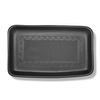 Tapis de coffre adapté pour Seat Alhambra II Van (09.2010-03.2022) - bac de coffre - protection de coffre voiture - 7 places; 3e rangée soulevée (pour l'espace derriere la 3e rangée de sieges)