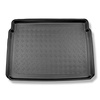 Tapis de coffre adapté pour Citroen E-C4 III Hayon (12.2020-....) - bac de coffre - protection de coffre voiture - coffre supérieur; plancher amovible en la position la plus haute