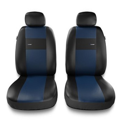 Housses de siège avant adaptées pour Audi A4 B5, B6, B7, B8, B9 (1995-2024) - housse siege voiture universelles - couverture siege conducteur - 2XL-BL