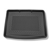 Tapis de coffre adapté pour Mercedes-Benz Classe B W246 Sports Tourer (10.2011-12.2018) - bac de coffre - protection de coffre voiture - coffre inférieur ; sans vario box (sans EASY VARIO PLUS SYSTEM)