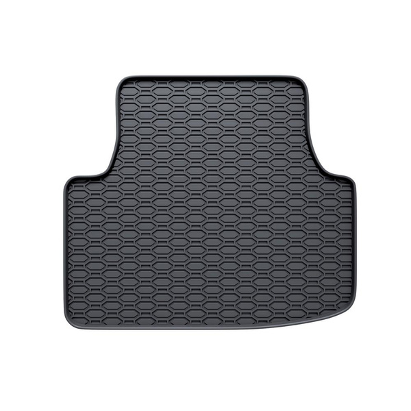 Tapis de sol en caoutchouc adapté pour Volkswagen Golf Sportsvan Monospace (2013-2020) - tapis de voiture - noir - 4 pcs.
