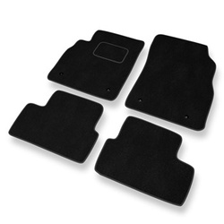 Tapis de Sol Velours adapté pour Chevrolet Cruze Hayon, Break, Berline (2008-2016) - Premium tapis de voiture - noir