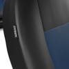 Housses de siège avant adaptées pour Audi A4 B5, B6, B7, B8, B9 (1995-2024) - housse siege voiture universelles - couverture siege conducteur - 2CM-BL
