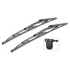 Balais d'essuie-glace de pare-brise adaptés pour Nissan Interstar Van (2002-2011) - balais standard