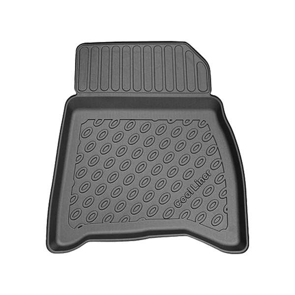Tapis de sol en TPE adapté pour Dacia Bigster Mild Hybrid SUV (03.2025-....) - tapis de voiture - noir