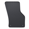 Tapis de sol en caoutchouc adapté pour Audi A3 8Y Sportback (2020-....) - tapis de voiture - noir - 4 pcs.