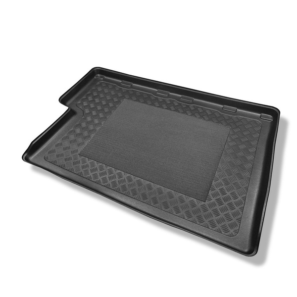 Tapis de coffre adapté pour Ford Tourneo Custom L2 Van (01.2013-2018) - bac de coffre - protection de coffre voiture - derrière troisième rangée de sièges
