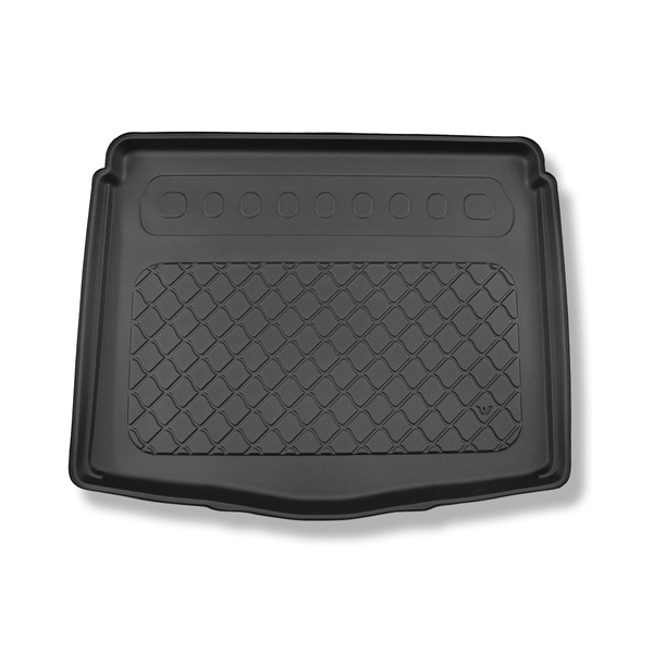 Tapis de coffre adapté pour Jeep Renegade SUV (06.2018-....) - bac de coffre - protection de coffre voiture - coffre inférieur (sans plancher multi-fonctions); non pour version 4ex Plug-in hybride