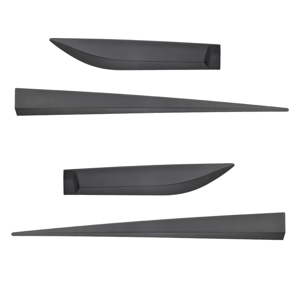 Plaques noires latérales de voiture Hyundai ix20 Monospace (2010-2018)