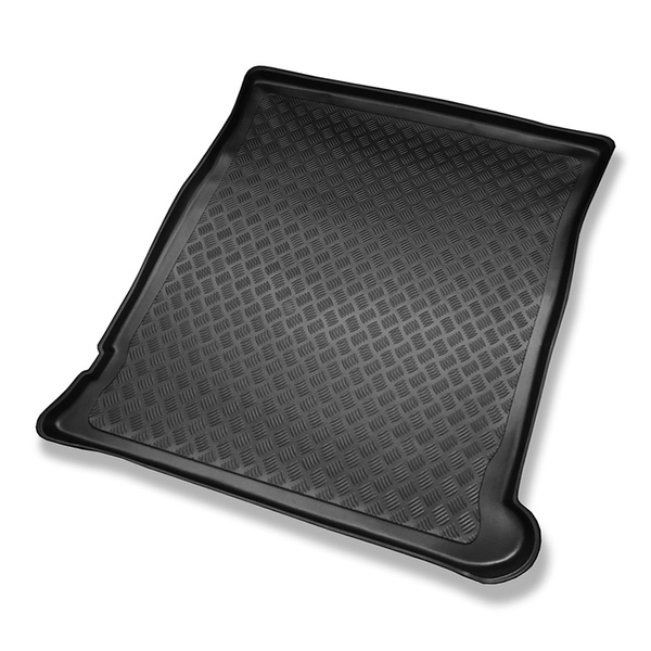 Tapis de coffre adapté pour Seat Alhambra I Van (1995-08.2010) - bac de coffre - protection de coffre voiture - 5/7 places; 3e rangée de sieges démontée