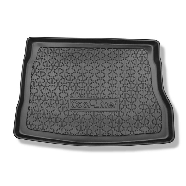 Tapis de coffre adapté pour Kia ProCeed I Hayon (2007-04.2012) - bac de coffre - protection de coffre voiture - coffre inférieur