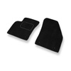 Tapis de Sol Velours adapté pour Volvo C70 II Cabriolet (2006-2014) - Premium tapis de voiture - noir