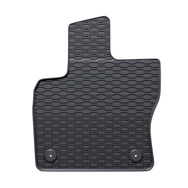 Tapis de sol en caoutchouc adapté pour Seat Tarraco SUV (2018-....) - tapis de voiture - noir - 4 pcs.