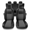 Housses de siège adaptées pour Audi A1 I, II (2010-2019) - housse siege voiture universelles - couverture siege - EXL-2