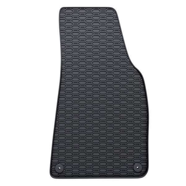 Tapis de sol en caoutchouc adapté pour Audi A4 B6 (2000-2004) - tapis de voiture - noir