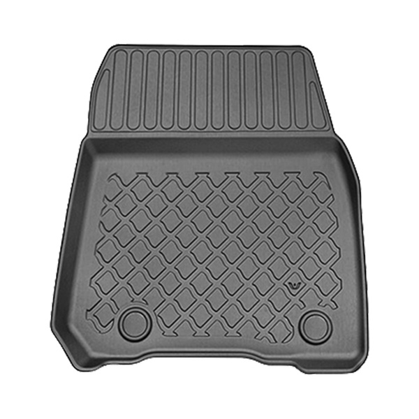 Tapis de sol en TPE adapté pour Land Rover Range Rover V (460) SWB SUV (11.2021-....) - tapis de voiture - noir