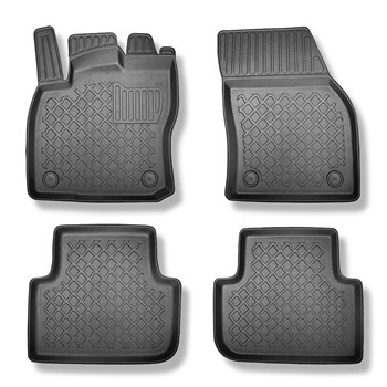 Tapis de sol en TPE adapté pour Volkswagen Tiguan II SUV (12.2015-10.2022) - tap