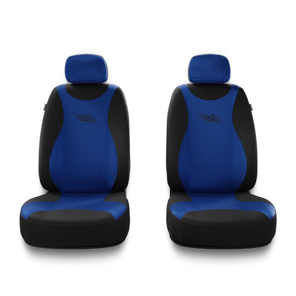 Housses de siège adaptées pour Citroen C6 (2005-2012) - housse siege voiture universelles - couverture siege - TR-BL