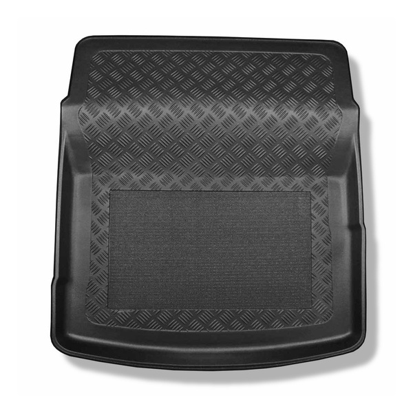 Tapis de coffre adapté pour Jaguar XE Berline (06.2015-2019) - bac de coffre - protection de coffre voiture - avec kit de réparation; avant le lifting en 2019