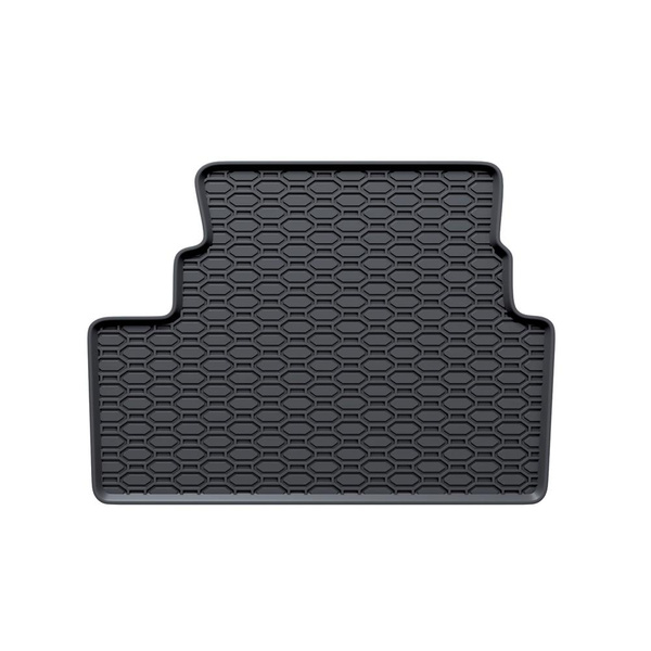 Tapis de sol en caoutchouc adapté pour Peugeot 3008 II SUV (2016-2024) - tapis de voiture - noir - 4 pcs.