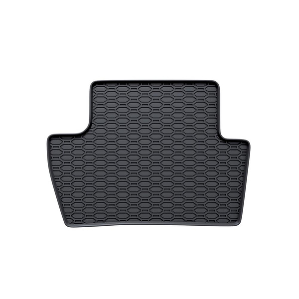Tapis de sol en caoutchouc adapté pour Peugeot 308 I Hayon, Berline, SW (2007-2015) - tapis de voiture - noir - 4 pcs.
