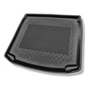 Tapis de coffre adapté pour Volkswagen Golf Plus V Monospace (01.2005-2009) - bac de coffre - protection de coffre voiture - coffre inférieur (sans plancher double dans le coffre; roue de secours è usage temporaire)