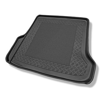 Tapis de coffre adapté pour Volvo V70 II Break (2000-2007) - bac de coffre - protection de coffre voiture - 5/7 places (3e rangée abaissée); également pour les modeles avec navigation et changeur de CD