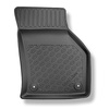 Tapis de sol en TPE adapté pour Seat Leon IV Hayon, Sportstourer (03.2020-....) - pas pour la version mHEV - tapis de voiture - noir