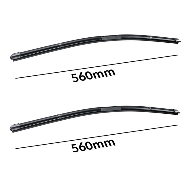 Balais d'essuie-glace de pare-brise adaptés pour DAF XF 95 Camion (1997-2019) - balais plat