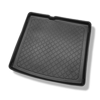 Tapis de coffre adapté pour Skoda Fabia III NJ Break (01.2015-....) - bac de coffre - protection de coffre voiture - coffre inférieur (sans plancher multi-fonctions)