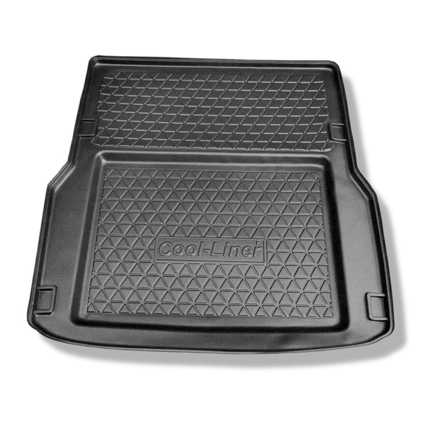 Tapis de coffre adapté pour Audi A8 D3 Berline (11.2002-2009) - bac de coffre - protection de coffre voiture - version non étendue; aussi pour la version Quattro