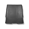 Tapis de coffre adapté pour Opel Zafira-e Life Monospace (11.2020-....) - bac de coffre - protection de coffre voiture - version pour le transport de passagers (break / tour; derriere 2e rangée de sieges; empattement long