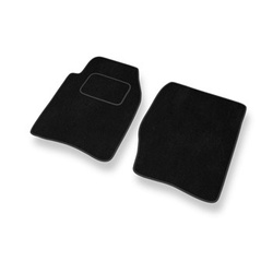 Tapis de Sol Velours adapté pour Land Rover Discovery II SUV (1998-2004) - Premium tapis de voiture - noir