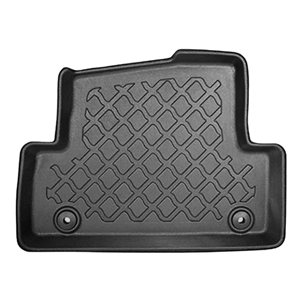 Tapis de sol en TPE adapté pour Volvo V40 II Cross Country Hayon (12.2015-10.2022) - tapis de voiture - noir
