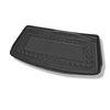 Tapis de coffre adapté pour Ford S-Max I Monospace (05.2006-08.2015) - bac de coffre - protection de coffre voiture - 7 places; 3e rangée soulevée (pour l'espace derriere la 3e rangée de sieges)